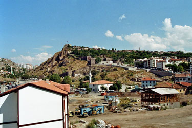 Blick auf den Burgberg