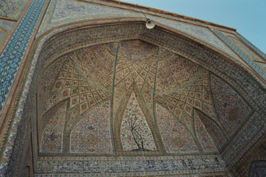 Detail in der Masjid-i Wakil